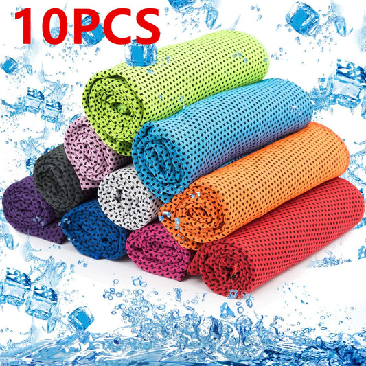 10Pack Cooling Towel Workout Towel Ice Towel for Neck